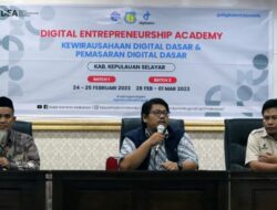 Berlangsung Sepekan, Pelatihan Digital Entrepreneurship Academy Resmi Ditutup