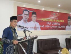 Wabup Saiful Arif Harap IKA Unhas Selayar Bersinergi Bangun Daerah