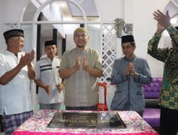 Bupati Basli Ali Resmikan Masjid Hj.Sari Bulang Bajek Desa Buki Timur