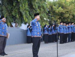 Sekda Mesdiyono Pimpin Upacara Bendera Dalam Rangka Hut Ke78 RI di Kantor Bupati Kepulauan Selayar