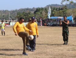 Bupati Basli Ali Buka Turnamen Bupati Cup V di Pulau Jampea