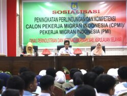 Wabup Saiful Arif Buka Sosialisasi Peningkatan Perlindungan dan Kompetensi CPMI