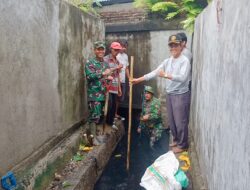 Wabup Saiful Arif Berikan Apresiasi Tinggi Atas Karya Bakti Pembersihan Pasar & Selokan Kodim 1415 Selayar