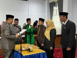 Dua Pejabat Eselon II Dilantik, Bupati Basli Ali, Tekankan Ciptakan Inovasi Yang Tidak Menyulitkan Masyarakat 