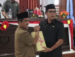 Pemkab Selayar Serahkan Ranperda Perlindungan dan Pengelolaan Lingkungan Hidup Ke DPRD