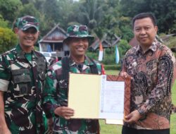 Bupati Basli Ali Apresiasi Dharma Bakti Satgas TMMD Kodim 1415 Kep. Selayar Membangun Desa Bone Timur