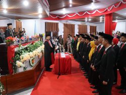 25 Anggota DPRD Selayar Periode 2024-2029 Dilantik, Bupati Basli Ali Ucapkan Selamat Bertugas