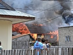 Kebakaran Hanguskan 2 Rumah di Pulau Bonerate Selayar