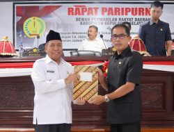 Dihadiri Wabup Selayar, DPRD Gelar Rapat Paripurna Bahas LKPJ Bupati dan Jadwal Reses