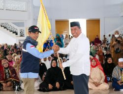 Disambut Wabup Muhtar, 113 Jemaah Haji Selayar Tiba di Bumi Tanadoang