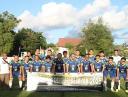 Turnamen Sepakbola Kapolres Selayar Cup 2025 Resmi Dibuka, di Ikuti 16 Tim