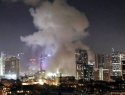 Iran Bombardir Kawasan Pentagonnya Israel