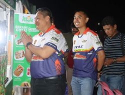 Kapolres Tinjau dan Sapa Puluhan Pelaku UMKM Yang Ramaikan Latber Trail Adventure Bhayangkara Selayar 2025