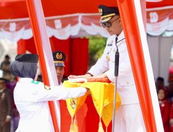 Bupati Natsir Ali Pimpin Upacara Detik-Detik Proklamasi HUT ke-80 RI di Selayar