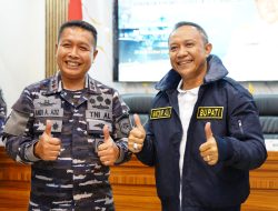 Kembali ke Tanah Kelahiran, Laksamana Muda TNI Andi Abdul Azis Disambut Hangat Bupati Kepulauan Selayar