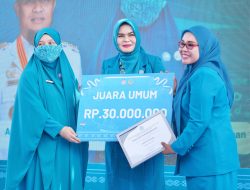 TP PKK Selayar Raih Juara Umum Pada Ajang Jambore & HKG PKK Sulsel di Bone
