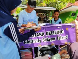 Pustaka Keliling NAC Buka Dunia Imajinasi Anak MTsN Kepulauan Selayar