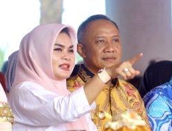 Natsir Ali bersama Yanti Rahmawati Hadir di Bone Dampingi Kontingen TP PKK Selayar di Jambore Sulsel