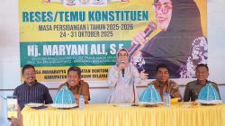 Hj. Maryani Ali, SE Serap Aspirasi Masyarakat Lewat Reses di Maharayya dan Sekitarnya
