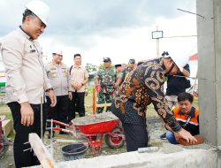 Selayar Cetak Sejarah, Pertama di Indonesia Bangun SPPG BGN, Wabup Muhtar Lakukan Groundbreaking