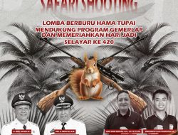 Dukung Program Gemerlap, Perbakin Selayar Gelar Safari Shooting Berburu Hama Tupai