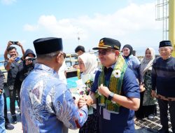 Bupati dan Forkopimda Jemput Kajari Baru, Dr. Asri Irawan di Gerbang Utama Selayar