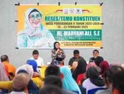 Anggota DPRD Sulsel Hj. Maryani Ali, S.E, Serap Aspirasi Warga Desa Onto, Fokus Infrastruktur, Pertanian, dan UMKM