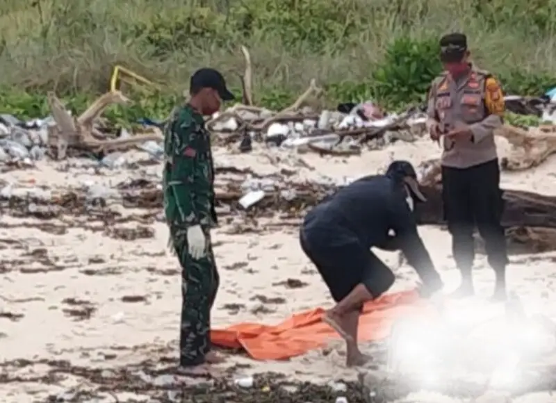Mayat Laki-laki Tanpa Identitas Ditemukan di Pesisir Lamantu, Polisi Lakukan Penyelidikan