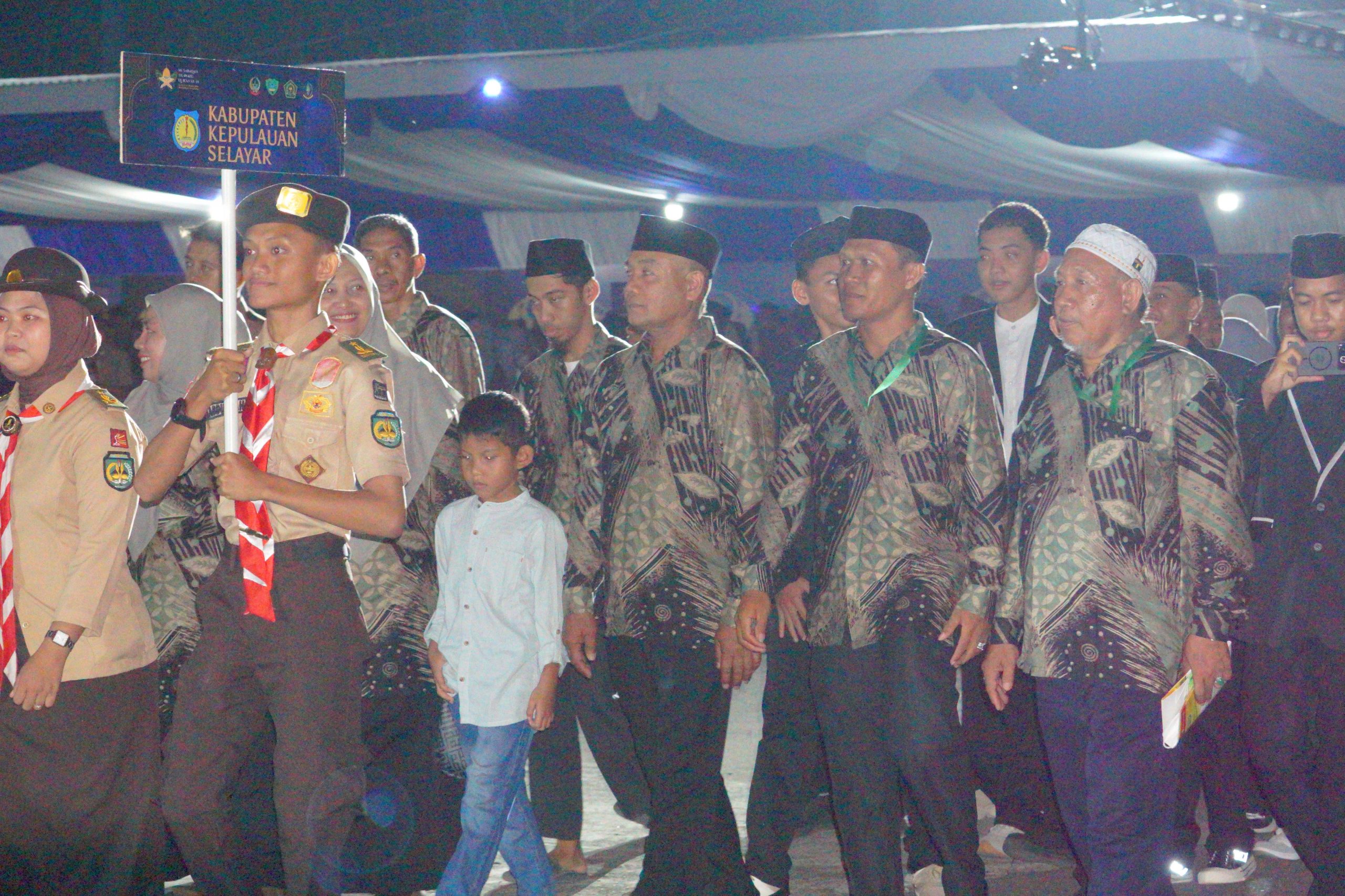 MTQ XXXIV Sulsel Resmi Dibuka di Maros, Selayar Kirim 110 Kafilah