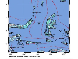 Gempa M 7,6 Guncang Sulut, BMKG: Berpotensi Tsunami