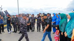 KRI Marlin Sandar di Benteng, Dankodaeral VI Jalani Agenda Strategis di Selayar