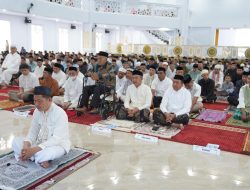 Bupati dan Wabup Selayar Shalat Iduladha Bersama Ribuan Warga di Masjid Rahmatan lil Alamin