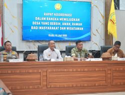Evaluasi Pasca CSP XIX, Pemkab Selayar Gelar Rakor, Wujudkan Desa Bersih, Aman, dan Ramah Wisatawan