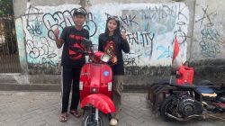 Ke CSP XIX Selayar Naik Vespa Tua Bersama Nabil, Alpi Pulang bawa Vespa Baru Hadiah Gubernur Sulsel
