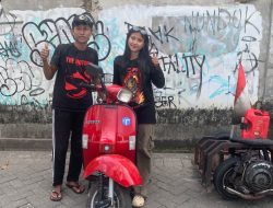 Ke CSP XIX Selayar Naik Vespa Tua Bersama Nabil, Alpi Pulang bawa Vespa Baru Hadiah Gubernur Sulsel