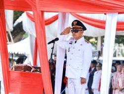 Bupati Natsir Ali Pimpin Upacara Detik-Detik Proklamasi HUT ke-81 RI di Selayar