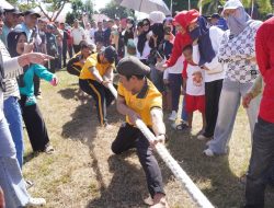 Meriahkan HUT ke-81 RI, Ratusan ASN dan TNI-Polri Ikuti Lomba Permainan Rakyat