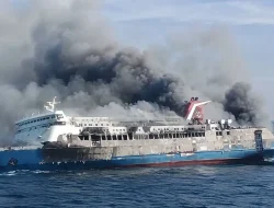 KMP Mutiara Sentosa 2 Terbakar di Perairan Sumenep, 5 Tewas dan 41 Penumpang Masih Dalam Pencarian