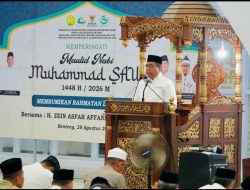 Maulid Nabi di Selayar, Wabup Muhtar Tekankan Nilai Rahmatan Lil Alamin dalam Pembangunan