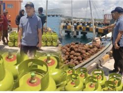 Bupati Natsir Ali Kawal Langsung Kedatangan Ribuan Tabung LPG, 600 Tabung Baru Disiapkan
