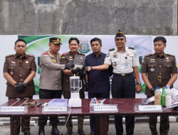 Sabu 151,5 Gram dan Sejumlah Barang Bukti Dimusnahkan Kejari Selayar