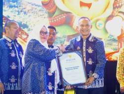 Selayar Terima Penghargaan Kontingen Teraktif pada Harkopnas ke-79 Sulsel